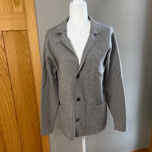 7 Diamonds Gray Women's Cardigan Sweater